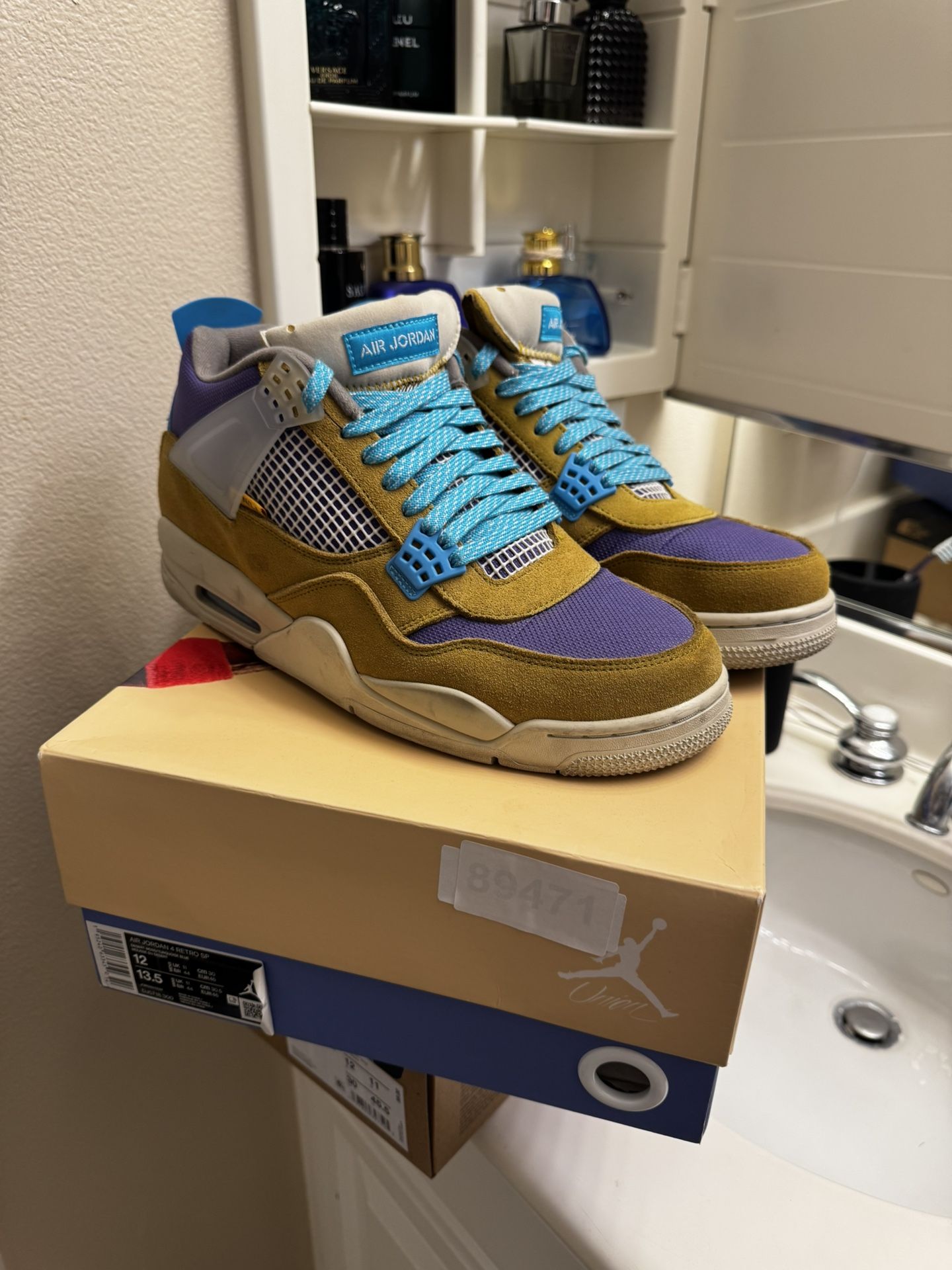 Men’s Jordan 4 Union Size 12