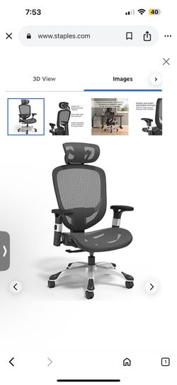 Ergonomic Mesh Swivel Task Chair Black