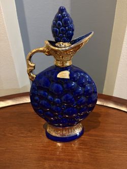 Blue Grape Decanter