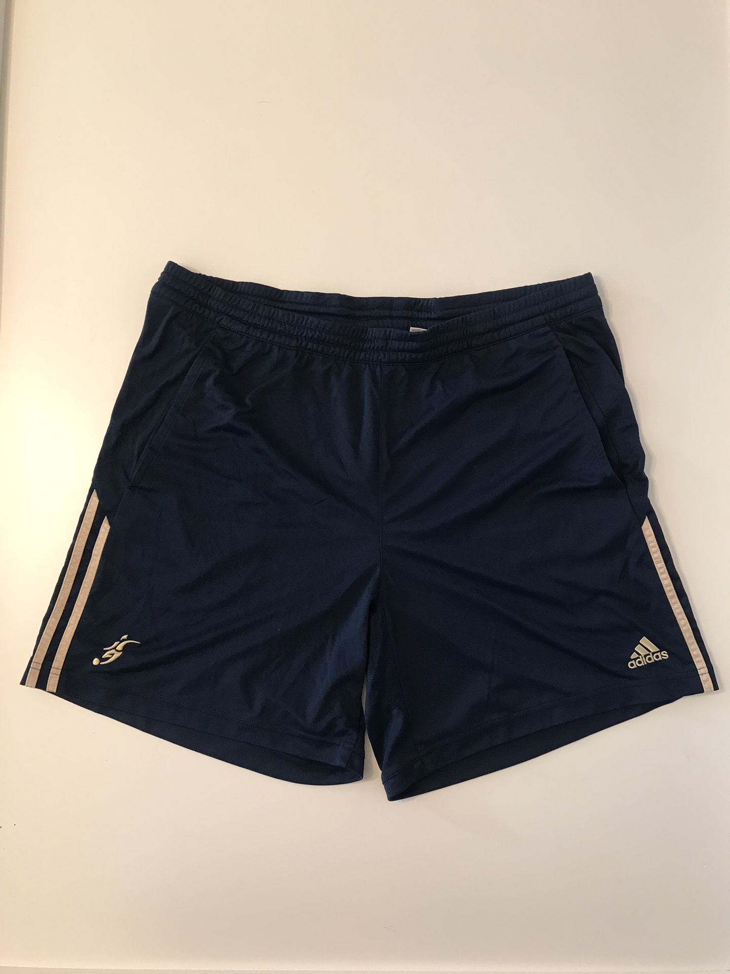 Adidas Predator David Beckham Soccer Short (Navy/Gold) — Size Large