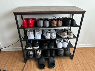 4 tier shoe rack