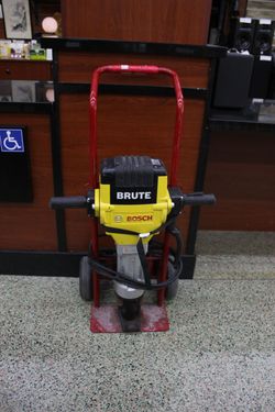 Bosch Brute BH2760VC Breaker Hammer/Jackhammer W/Cart & 2 Bits 