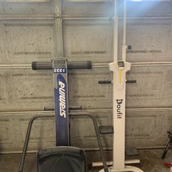 Two Exercise Machines 