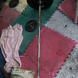 2 Inch Olympic Barbell Rusty 