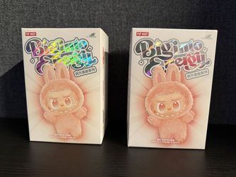 Both Versions of SECRET ID Big Into Energy Labubu BIE POP Mart