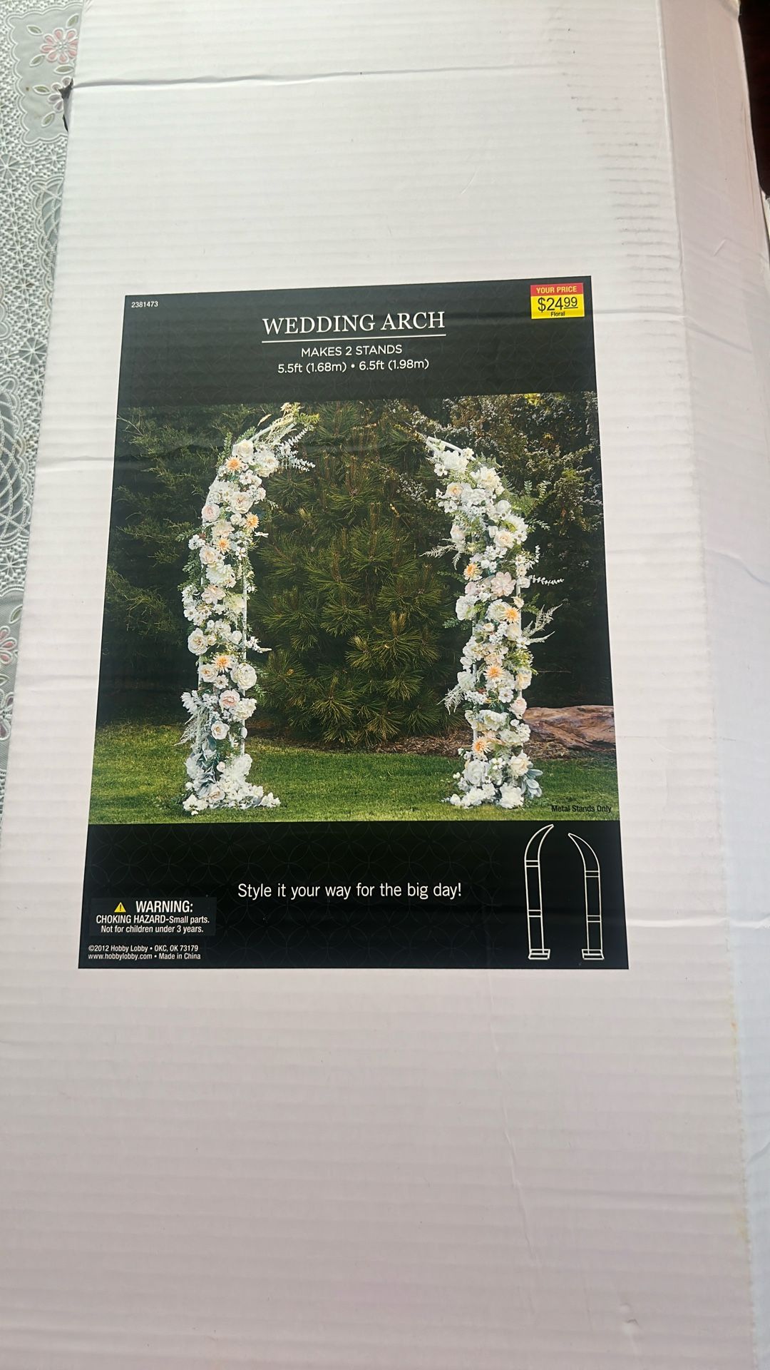 Wedding Arch (metal Stands Only)