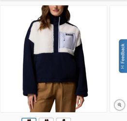 Columbia Ladies Fleece Pullover Jacket 