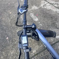 Funghang Electric bike Grey Adult And Teen size