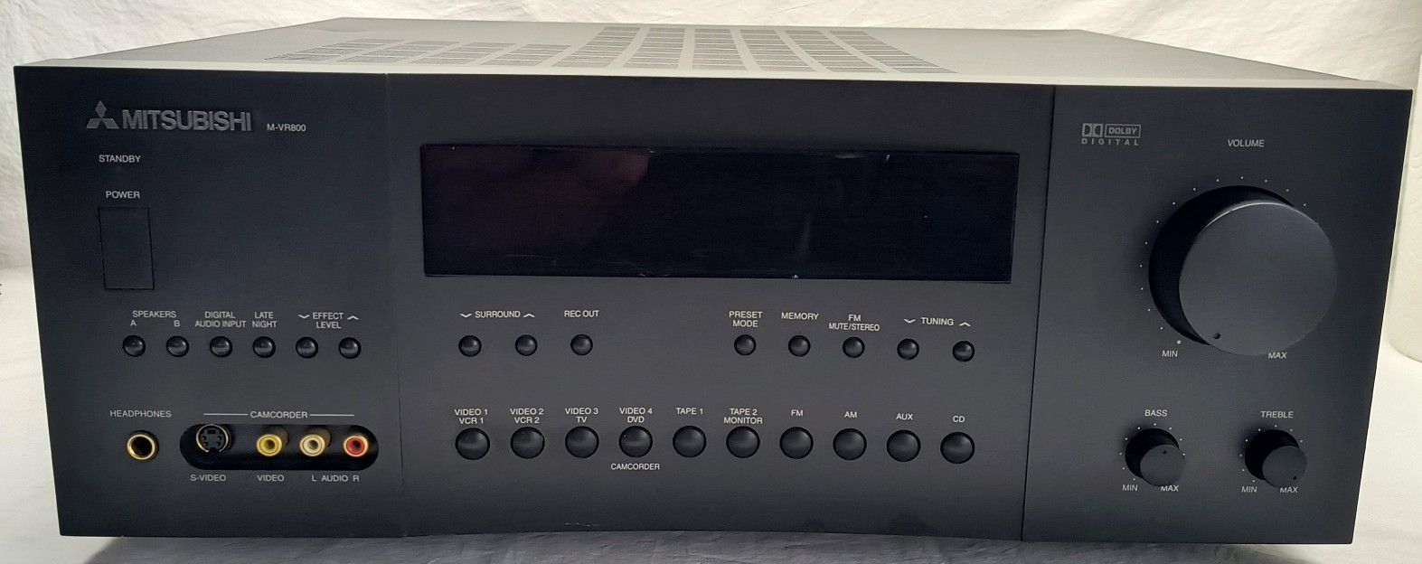 Mitsubishi M-VR800 AV Surround Receiver 