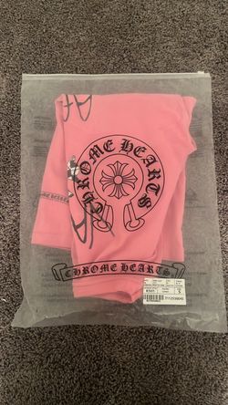 Chrome Hearts Pink Graphic T-Shirt Size S