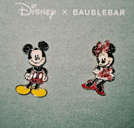 Disney Mikey Mouse and Minnie  Mouse earings