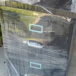 Heavy Duty Metal Filing Cabinet – 2 Drawers