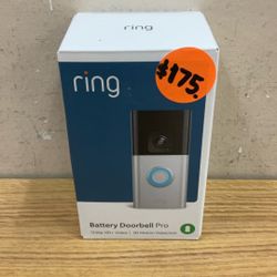 RING BATTERY DOORBELL PRO 1536p HD+VIDEO | 3D MOTION DETECTION.