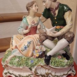 Antique Porcelain Figure 