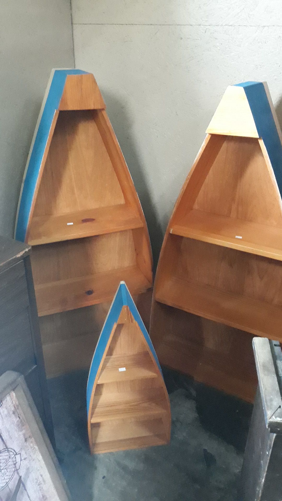 Boat Wood Shelves