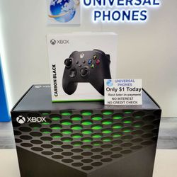  MICROSOFT XBOX SERIES X 1TB GAMING CONSOLE  NEW IN BOX $1 DOWN TODAY REST IN PAYMENTS.NO CREDIT CHECK 