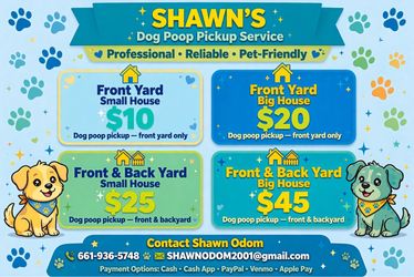 Tired of picking up dog 🐶 poo 💩? I’ll do it!