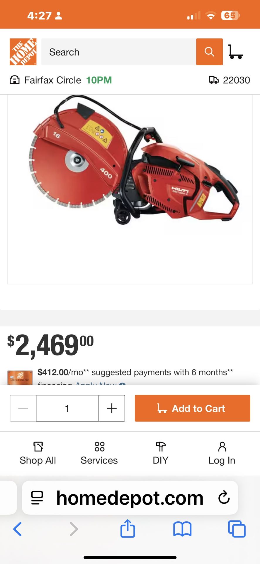 Concrete Saw