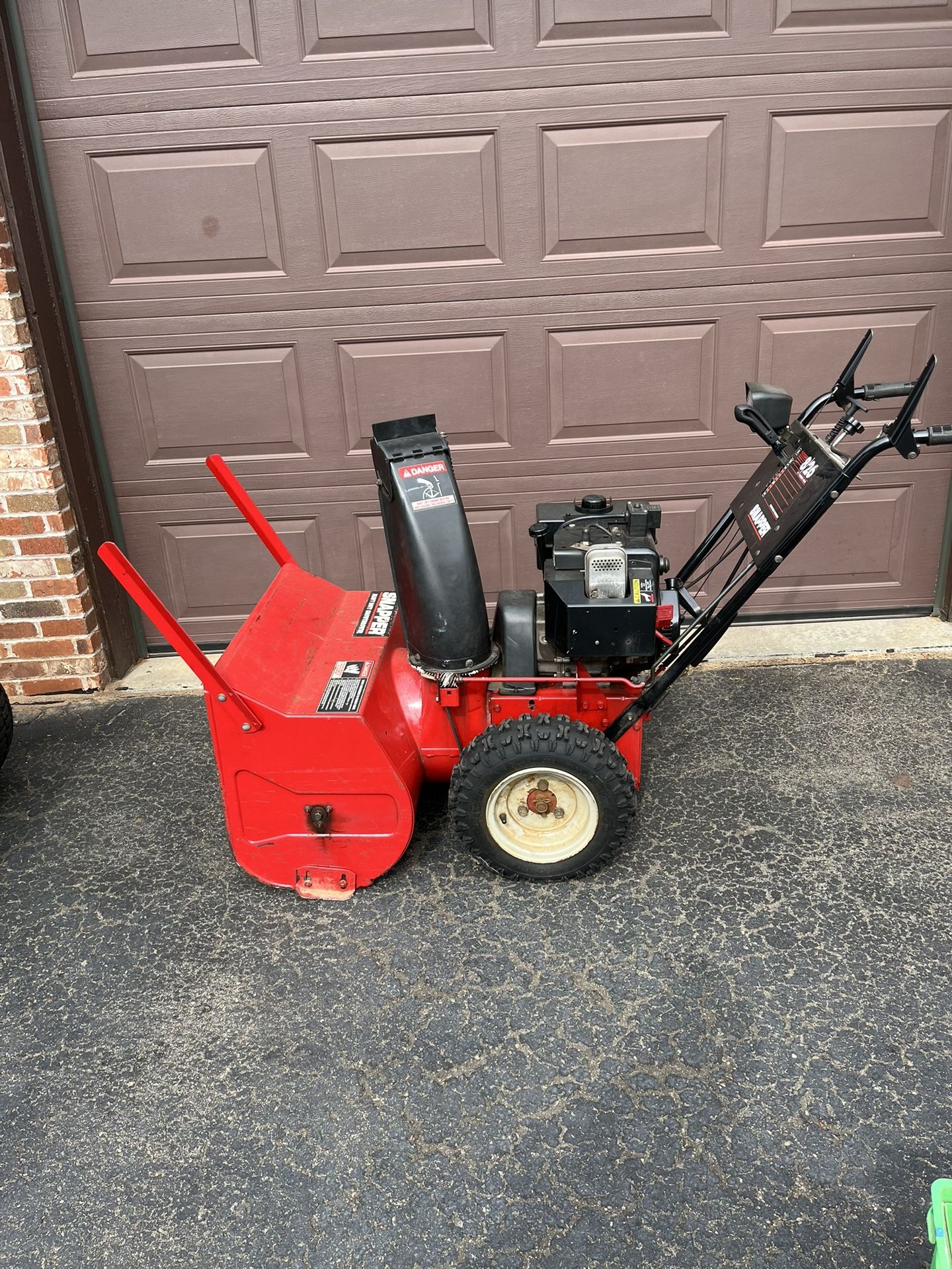 Snapper Snow Blower