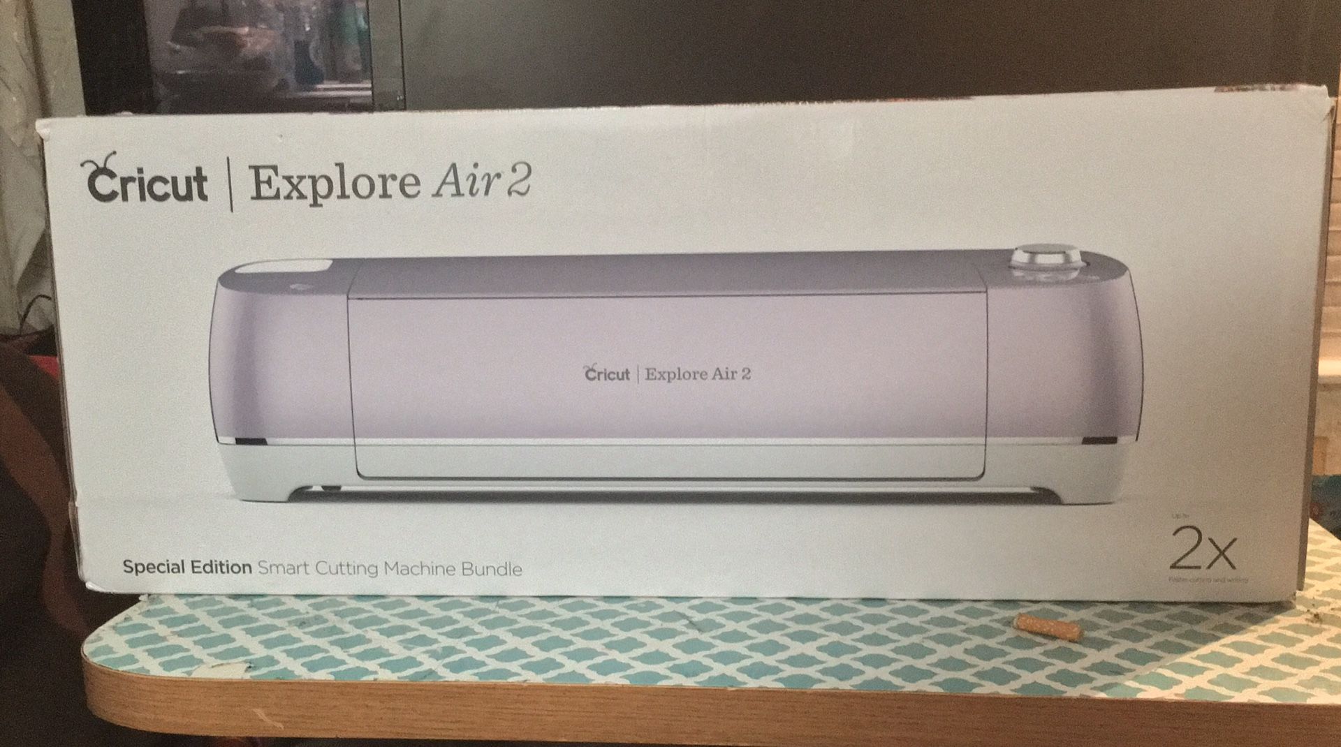 BRAND NEW— Cricut Explore Air 2 Special Bluetooth Edition Smart Cutting Machine Sparkle Edition Bundle