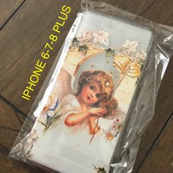 New Angels 👼 Case for iPhone 6-7-8 PLUS (Nuevo).     FIRM.      NO TRADES.      NO SHIPPING                                            (East Palmdale