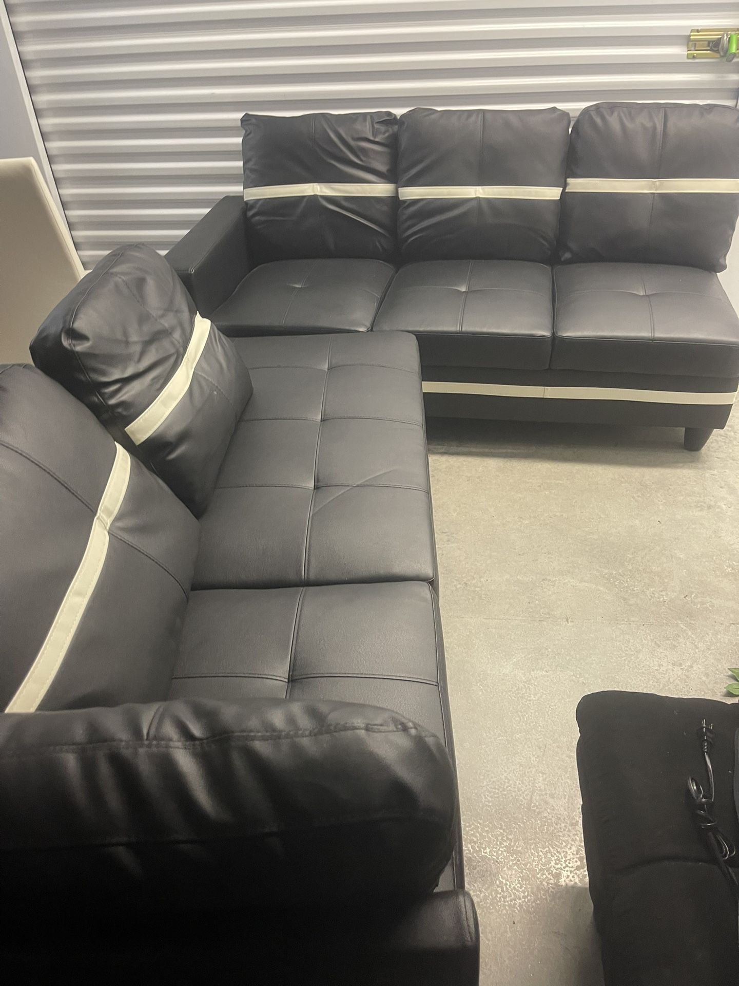 Sectional Couch With Ottoman Make Offer