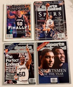 Sports Illustrated Spurs Magazines
