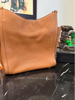 MK Tan leather bag