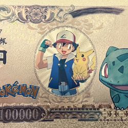 Collectable Golden Pokémon Foils