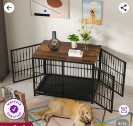 Furniture Style Crate with 3 Doors
