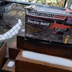 Electric hoist 1/4 ton