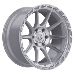 TIS 563BS 17x9 5x127 -12 offset