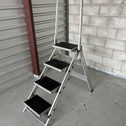 Little Jumbo Aluminum Work Platform Ladder by Wing Enterprises USA