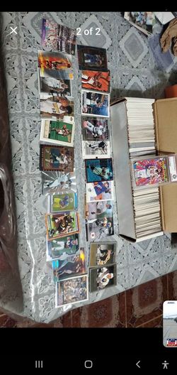 Large sports cards collection NBA NFL MLB