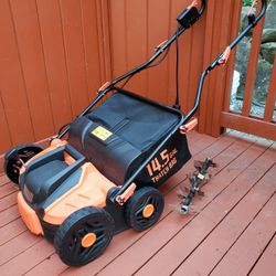 Dethatcher and Scarifier Electric Yard Machine 