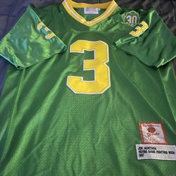 Joe Montana Notre Dame Fighting Irish 30th Ann 1977 National Championship Ions Jersey