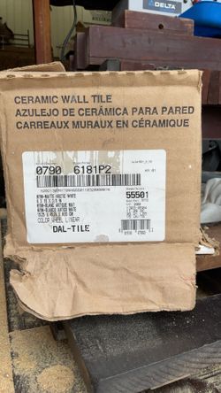 6 X 18 X 3/8 CERAMIC TILE