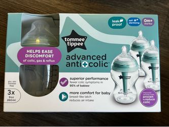 Tommee Tippee anti-colic bottles