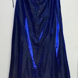 Niki Livas Royal Blue Gown (Bridesmaid Or Prom) Size 13/14