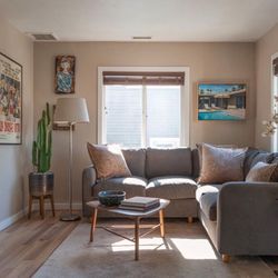 92” velvet sectional sofa by Article