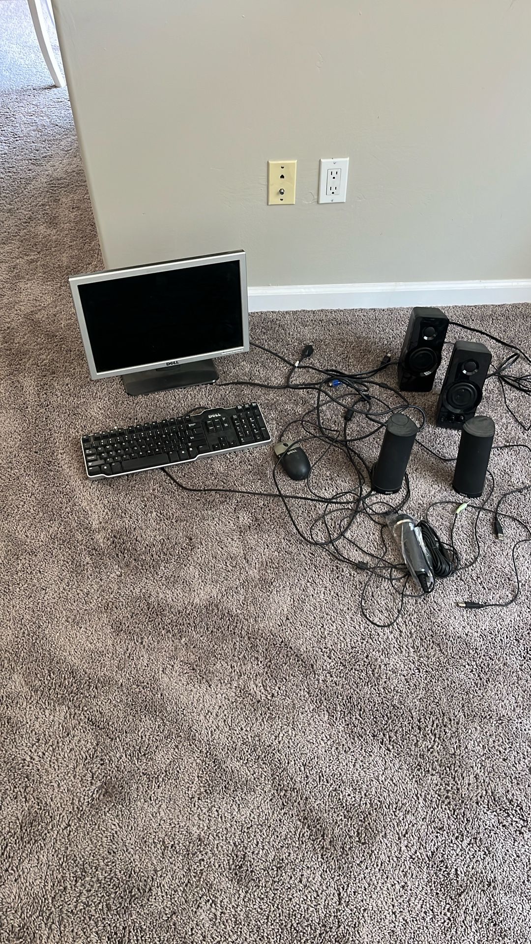 Dell Computer Missing Tower Incomplete