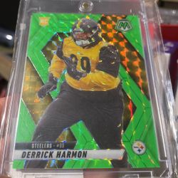 6/10 Derrick Harmon Green Mosaic Rc
