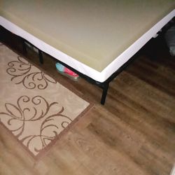 King Bed  (Mattress)  And Frame