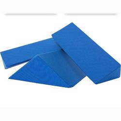 Fanwer Positioning Wedge Pillow for Side Sleeping (3 in 1), 40 Degree Triangle Bed Wedges & Body Positioners for Back Pain