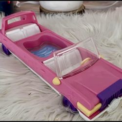 2017 LPS Littlest Pet Shop Pink 12 Inch Stretch Limo Vehicle Car Pool Hasbro Smoke free home 