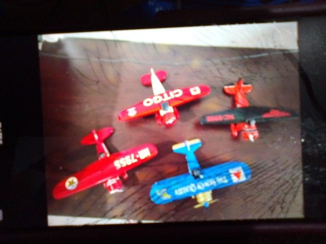 Diecast Propeller Piggy Bank Airplanes!!