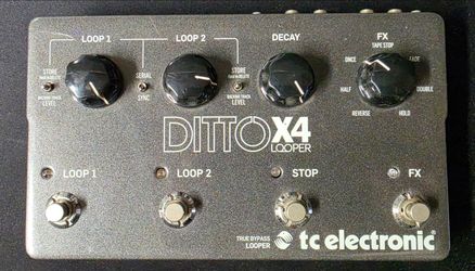 TC Electronic Ditto X4 Looper Pedal