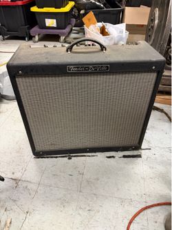 Fender Hot Rod DeVille 212 with Fender & Marshall Pedals