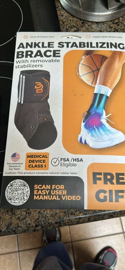 Medium size ankle brace