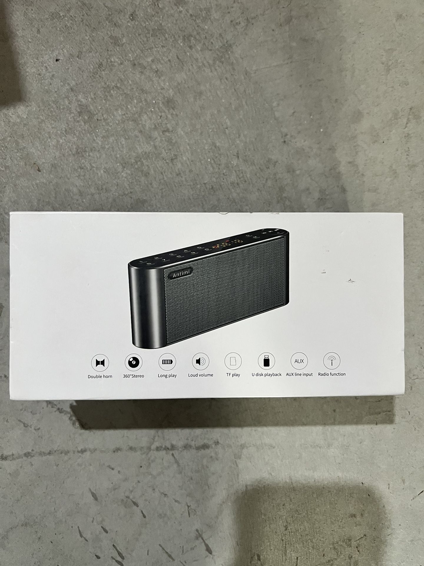 Bluetooth/FM Radio/MP3 Player Portable Wireless Speaker